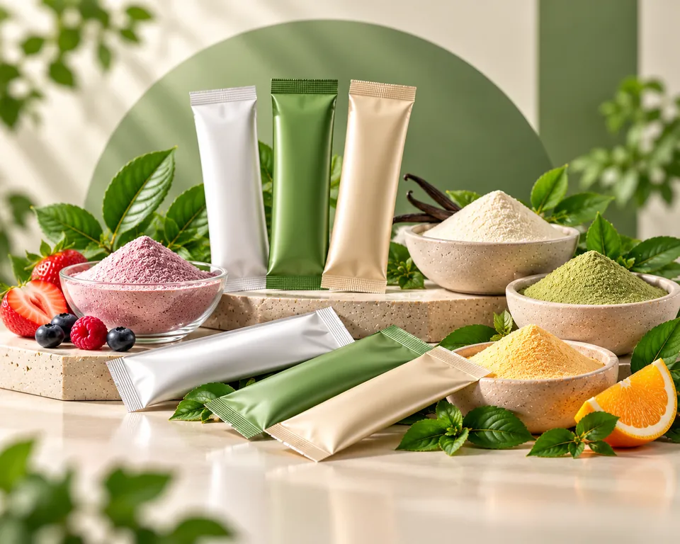 Powder sachets and pouches