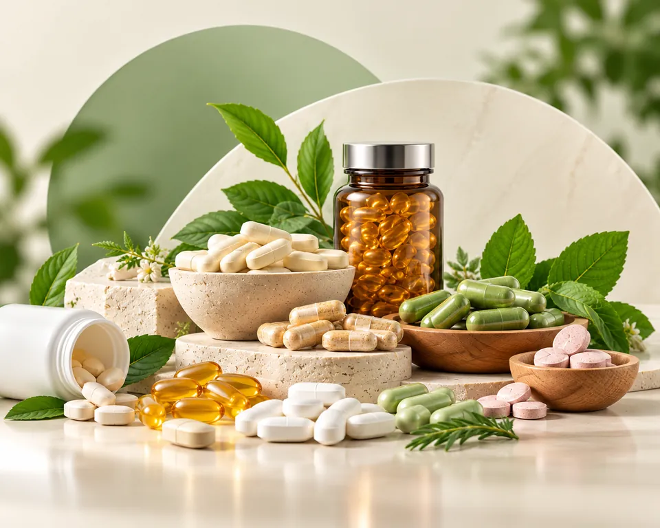 Tablets and capsules supplement range