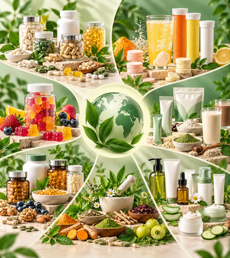 Private label nutraceutical packaging by Claunecks Life Sciences
