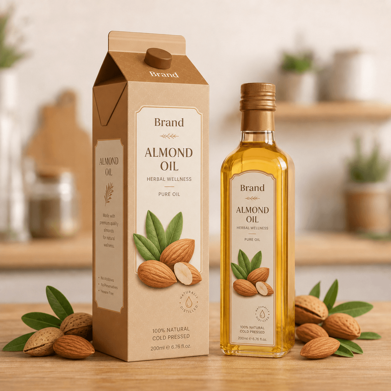 Almond Oil Herbal Oil