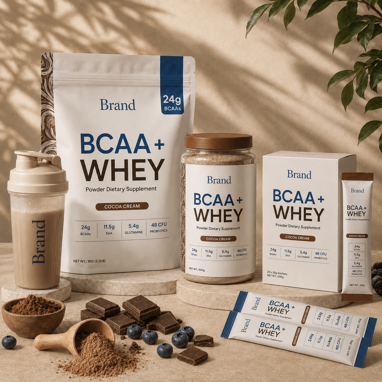 BCAA + WHEY Powder