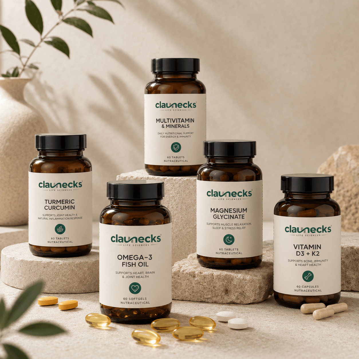 Nutraceutical tablets and capsules exporter from India for global buyers